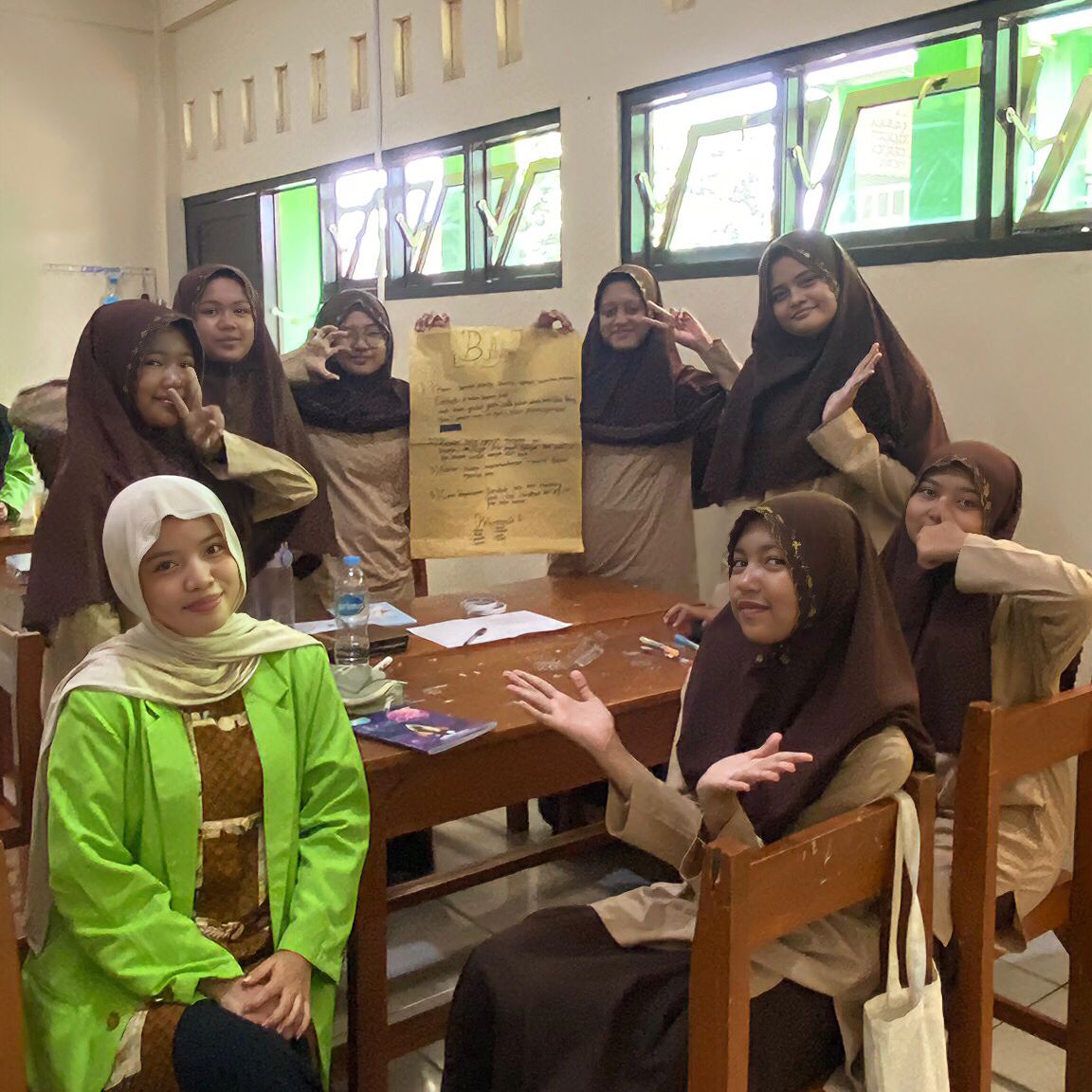 Mahasiswa PPP BPI UIN Walisongo Semarang Lakukan Bimbingan Konseling Kelompok Untuk Pencegahan Bullying Di MTs Al-Musyaffa