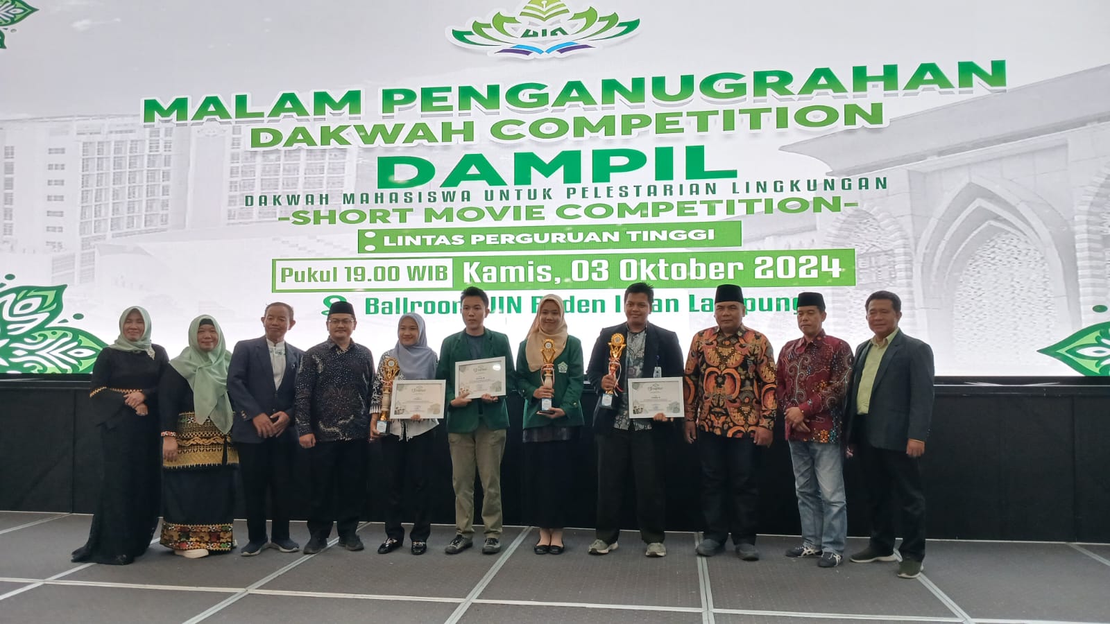 Dosen KPI UIN Walisongo Visiting Lecturer dan Juri Dakwah Competition di UIN Raden Intan Lampung