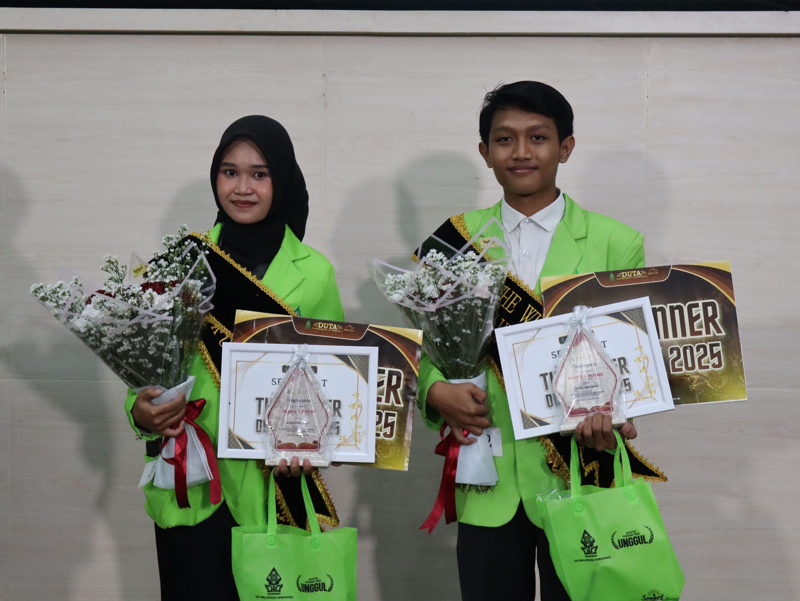 Fyaza dan Lutfi Juara Grand Final Duta FDK 2025, Ajang Perdana yang Cetak Representasi Baru Fakultas